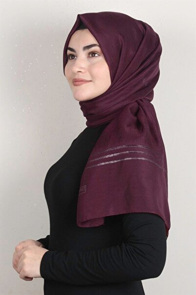 PİRAMİT Açelya Şal 1372-51 Bordo