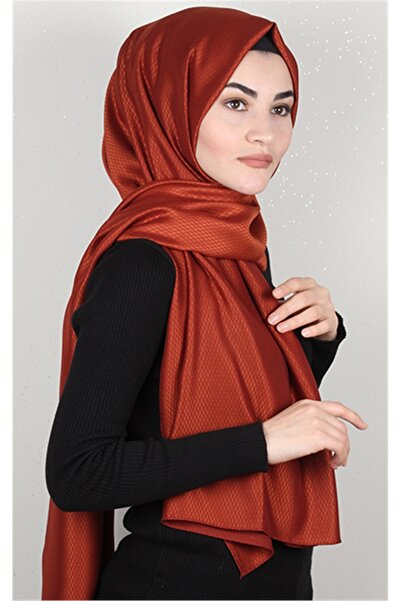 İpekseli Fiore Şal 2628-15 Kiremit