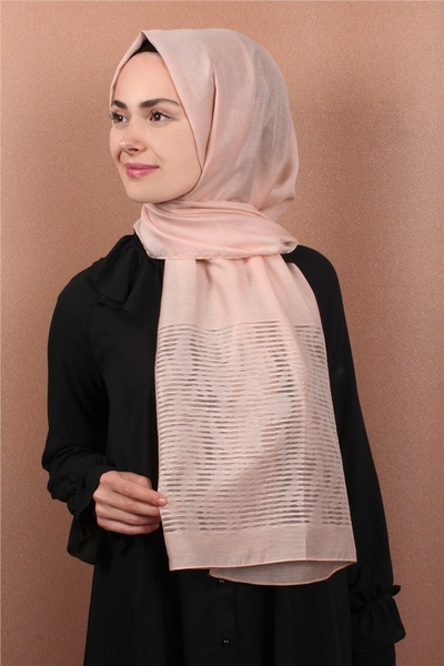 Eşarppark Liza Simli Şal 2629-14 Yavruağzı