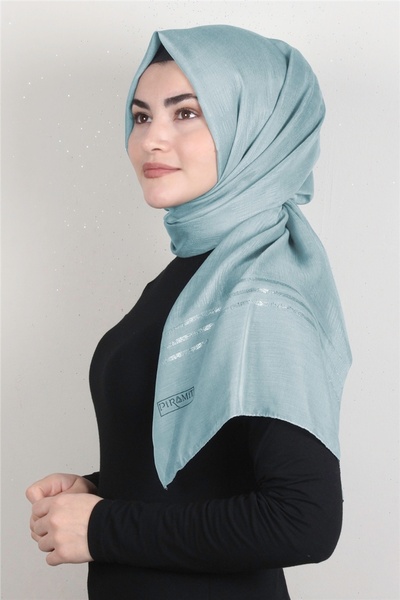 PİRAMİT Açelya Şal 1372-45 Su Mavisi