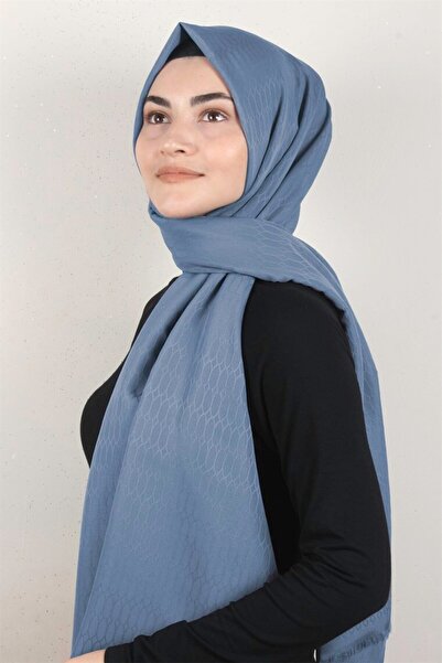 Eşarppark Aqua Şal 1463-13 Indigo
