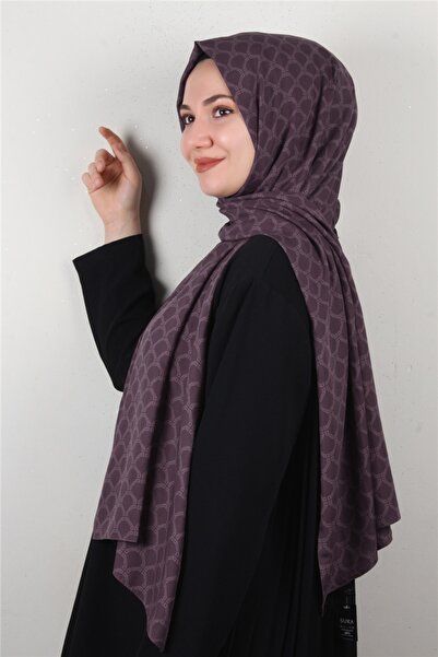 Eşarppark Alya Fresh Şal 2535-3 Mürdüm