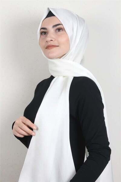 Eşarppark Silver Janjan Şal 2729-18 Beyaz