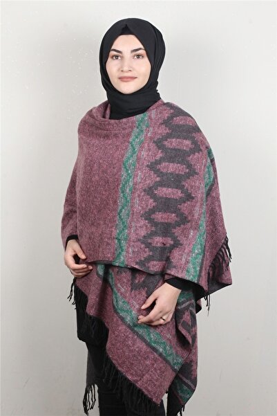 Eşarppark Armürlü Panço 509-0024-172 Pembe