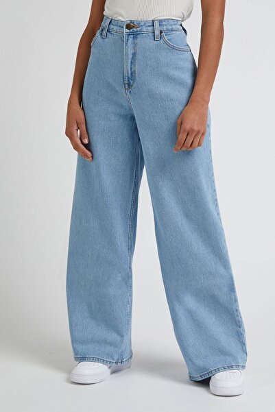 Lee Stella A Line Fit Yüksek Bel Geniş Paça Esnek Jean Kot Pantolon