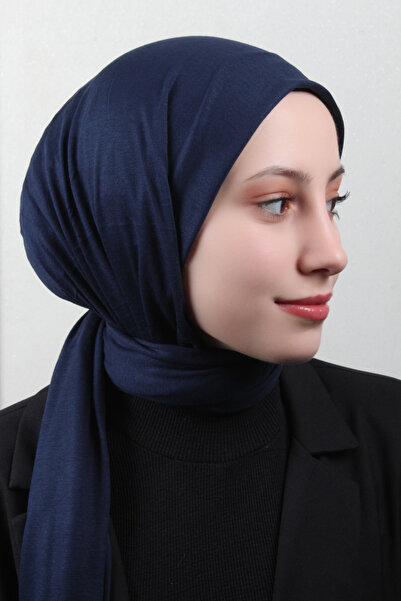 Eşarppark Penye Şal 2552-2 Lacivert