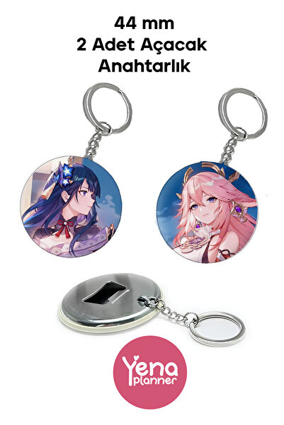 Yenaplanner زخرفة حقيبة Genshin Impact مع فتاحة