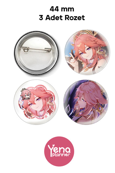 Yenaplanner زخرفة حقيبة جينشين إمباكت