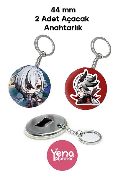 Yenaplanner Genshin Impact Opener Bag Ornament