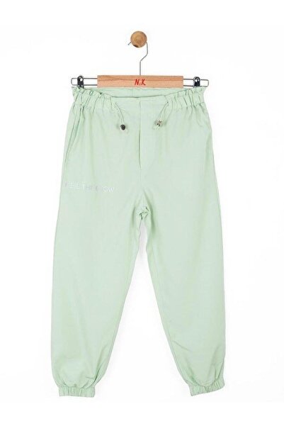 NK Girl - Parachute Fabric, Elastic Waist Leg Trousers