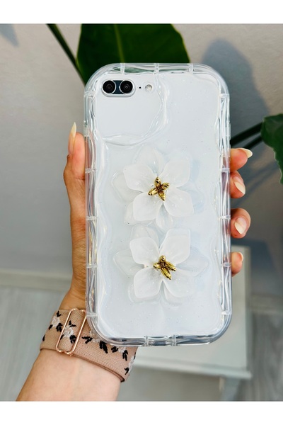 Go Aksesuar Iphone 7 Plus Ve 8 Plus Uyumlu  3d Oyuncak Tasarımlı Esnek  Silik...