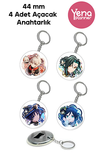 Yenaplanner Ornament pentru geantă Genshin Impact