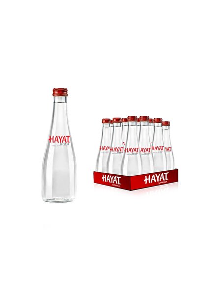 Hayat Cam Şişe Su 12x330 ml.