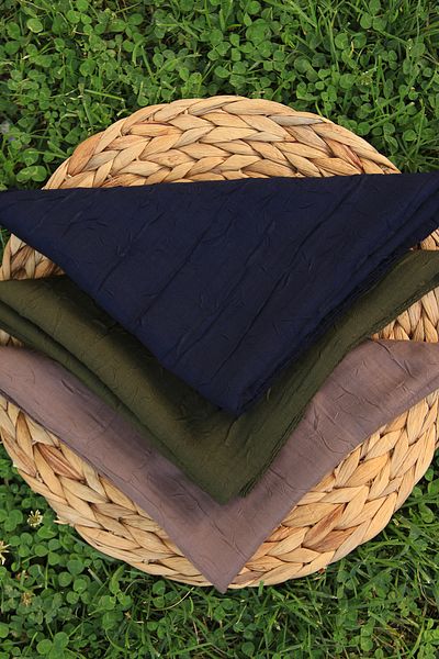 VEGA MODA Φουλάρι μπαμπού Kraş με απαλή υφή - Μονόχρωμο Σετ Hijab Φουλάρι 3 τεμαχίων