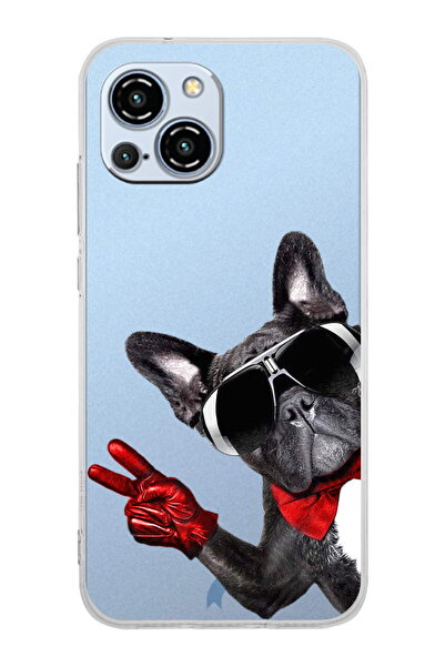 PrintiFy Dog 2 Camera Protection Transparent Case Compatible with Reeder S23 Pro Max