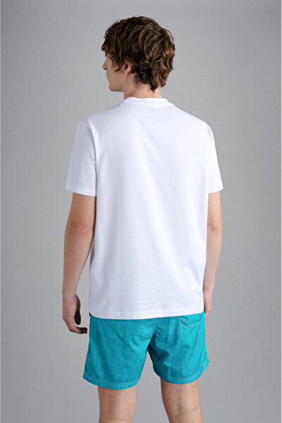 PAUL&SHARK Men's Knitted Men's T-Shirt C.W. Cotton