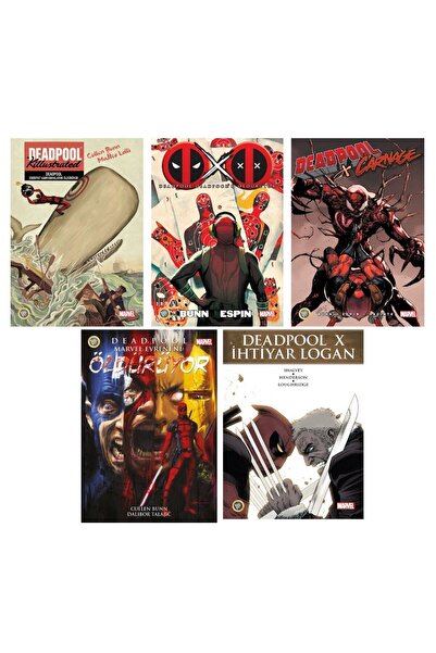 Jbc Yayıncılık Deadpool 5 Kitap Set
