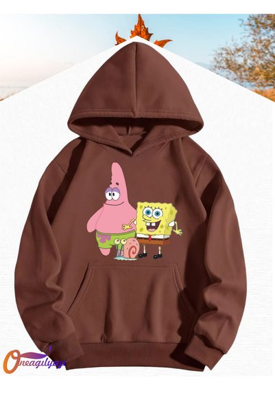 oneagılyazı Dječja majica sa kapuljačom SpongeBob