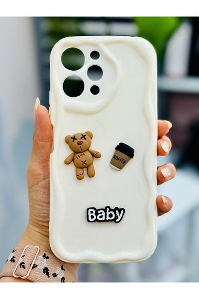 Go Aksesuar حافظة سيليكون بتصميم ثلاثي الأبعاد متوافقة مع هاتف Xiaomi Redmi 12 مع لعبة