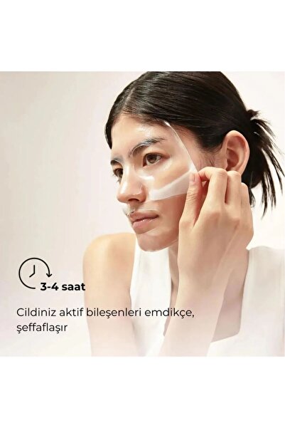 GEREKSEAL Bio Kolojen Mask Korea Güzellik Ürünleri Şeffaf Kolojen Yüz Maskesi