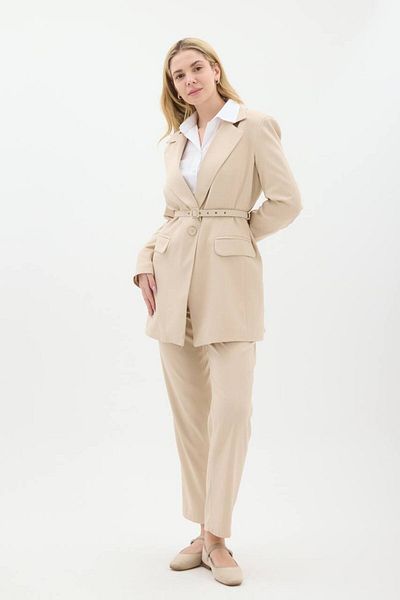 Ahel Tasarım Jacket and Belt Set