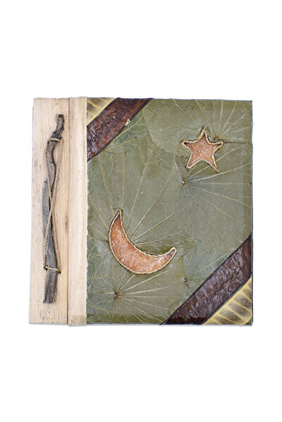 Hedicaret ألبوم صور طبيعي صغير - ورق مصنوع يدويًا