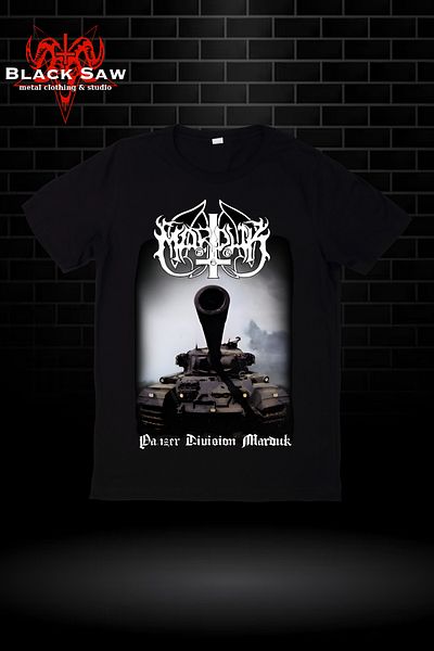 Valens Μπλουζάκι Panzer Division Marduk Black Metal