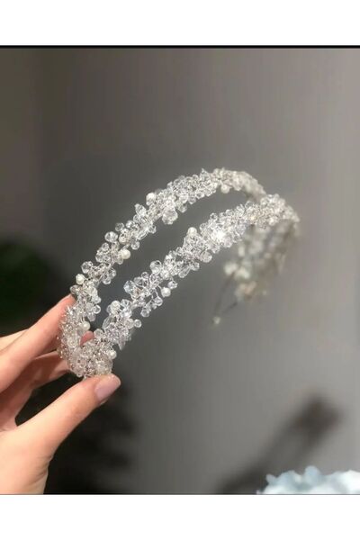 linaaksesuar İncili abiye taç