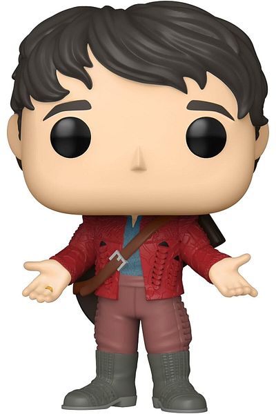NoHar Witcher-Jaskier Pop Figure - ملابس تلفزيونية حمراء