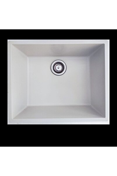 Renk Evye Kare Tek Gözlü Granit Eviye(40X40)44x44