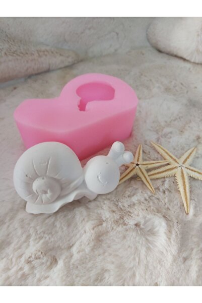 Gardenia Art Hobi Salyangoz Saksı Süsü Silikon Kalıp