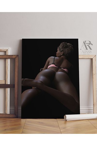 AR AJANS KANVAS TABLO Brave Woman Custom 5 Decorative Canvas Painting