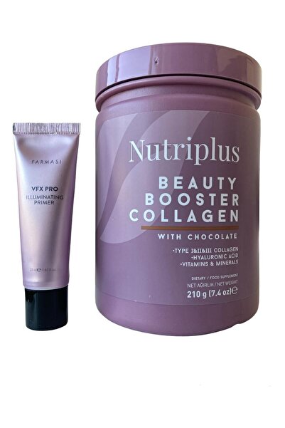 Farmasi Nutriplus Beauty Booster Çikolatalı Kolajen ( Makyaj Bazı Hediyeli)