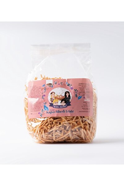 ÜRETEN ANNELER Tuzsuz Kapya Biberli Erişte 1 Kg