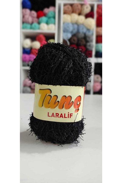 Tunç Dishcloth Hard Bath Loofah Floss Lara Loofah Floss Black