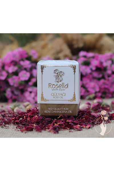 ROSELLA 1 جرام زيت الورد الطبيعي الأصلي