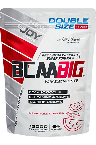 Bigjoy Sports Bcaabig Bcaa Glutamin Karpuz Aroma 1178g 64 Servis ( Taurine Bc...
