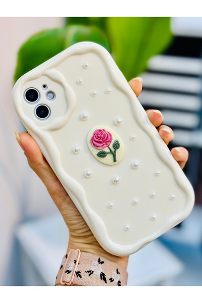 Go Aksesuar Soft Silicone Case with 3D Toy Design Compatible with iPhone 11