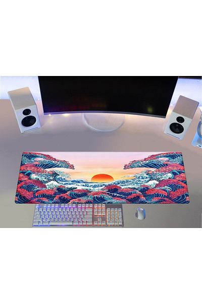 PORGE Gaming Mouse Pad 70x30 Xl Large Kaganawa Gaming Mousepad
