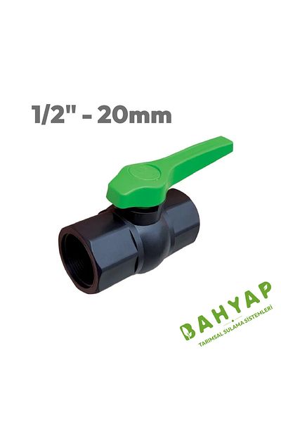 Bahyap 20mm PP Ball Valve - 1/2"