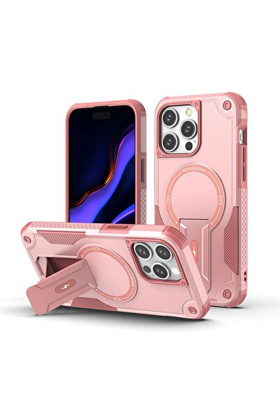 OSG iPhone 15 Pro Uyumlu Kılıf Darbe Emici Şık Tasarım Koruyucu Kamera Çerçev...