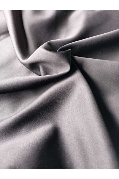 Brillant Blackout Blackout Sunshade Background Curtain Without Pleats (Straight Sewing) Extrafoled - Dark Gray / Anthracite