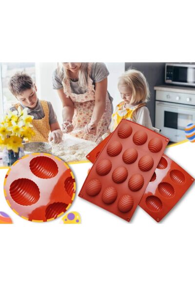 adarya Slikon Pasta Ve Kek Kalıbı Şekilli Tırtıllı