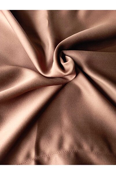 Brillant Blackout Blackout Parasolar perdea Culoare cămilă fără plise (planta...