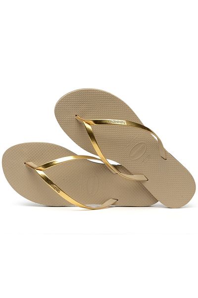 Havaianas Tu Aur Metalic