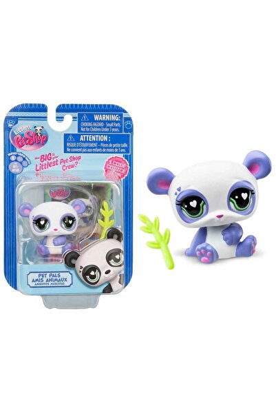 OyuncaklarÜlkesi Orijinal Littlest Pet Shop LPS Yeni Seri Mor Panda Miniş Tek...