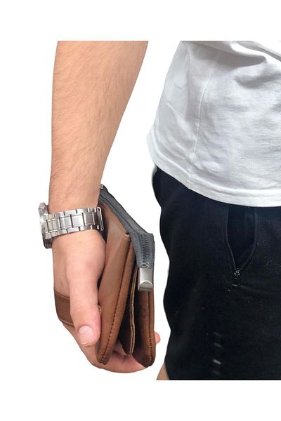 Sir Cliffson Unisex Genuine Leather Handbag