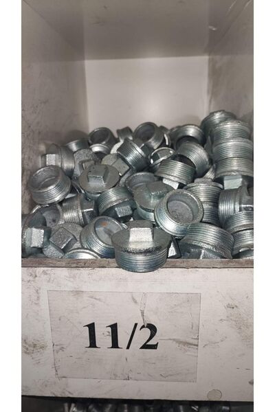 11/2" Galvaniz Körtapa (10 lu Paket)