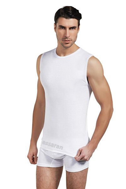 HMF Assaran Erkek 0-kol 0-yaka Atlet %100 Pamuk