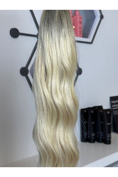 Kadınca Peruk Mikro Kaynak Wavy Insan Saçı (0.8 GR) 8 Ton Ombre 50 Adet 70 Cm